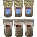 Orçel 3 Kg Karadut 3 Kg Kivi Aromalı Içecek Tozu Oralet Sıcak Soğuk Kafe Seti