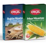 Orçel Buğday + Mısır Nişastası 200GR Set - 400 gr