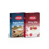 Orçel Buğday Nişastası 200Gr.+ Pirinç Unu 200Gr. Set