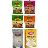 Orçel Karadut +Kivi +Muzlu Süt +Portakal +Limon +Kuşburnu Oralet Seti 6 Adet