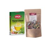 Orçel Kış Çayı 200Gr. Karışık Kök Ve Bitki + Nane Limon 200Gr.