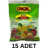 Orçel Kivi Aromalı Içecek Tozu Oralet Çay 300GR.X 15 Adet - 1 kg