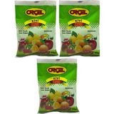 Orçel Kivi Aromalı Içecek Tozu Oralet Çay 300GR.X 3 Adet - 1 kg