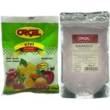 Orçel Kivi + Karadut Aromalı Içecek Tozu Oralet Çay 300GR.X 2 Adet - 300 gr