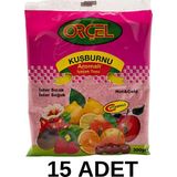 Orçel Kuşburnu Aromalı Içecek Tozu Oralet Çay 300GR.X 15 Adet - 1 kg