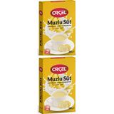 Orçel Muzlu Süt Aromalı İçecek Tozu 2 x 200 gr Serin Yerde Muhafaza Ediniz - 400 gr