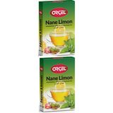 Orçel Nane Limon (Mentöllü) Aromalı İçecek Tozu Oralet Çay 2 x 200 gr - 400 gr