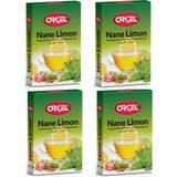 Orçel Nane Limon (Mentöllü) Aromalı Içecek Tozu Oralet Çay 4 x 200GR. - 1 kg