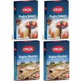 Orçel Pudra Şekeri 2 X250 gr + Buğday Nişastası 2 X200 gr Set - 900 gr