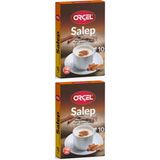 Orçel Salep (Sahlep 10 Fincan Tek Içimlik Tarçınlı) 2 x 200GR. - 200 gr