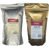 Orçel Sıcak Çikolata + Salep 2 x 1 kg - 2 kg