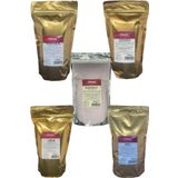Orçel Toz Içecek Seti Oralet Çay Sıcak Soğuk Karışık Paket 5X1 Kg.