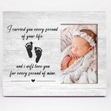 Orchroma I Carried You Every Second Of Your Life Resim Çerçevesi - Düşük Resim Çerçeveleri Hamilelik Kaybı için Hediyeler, Hamilelik Kaybı Anısına Fotoğraf Çerçevesi Hediyesi, Bebek Kaybı Anma Hatıra