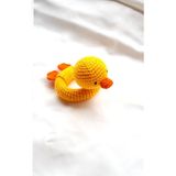 Ördek Çıngırak Amigurumi Organik Oyuncak