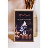 OrdoVeni Adaçayı Kokulu 10 Adet Geri Akış Tütsü | Backflow Şelale Tütsüsü | Kalıcı Oda Kokusu | Ev, Ofis, Yoga ve Meditasyon İçin