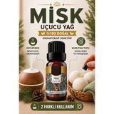 OrdoVeni Misk Kokulu Saf Esansiyel Uçucu Yağ 10 ml | Kurutma Topu Kokusu, Difüzör Yağı, Oda Kokusu Esansı & Body Mist Esansı