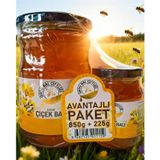 Ordu Süzme Çiçek Balı Cam Kavanoz (850g + 225g Hediyeli)