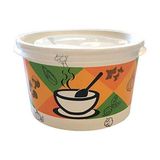 Orego Karton Çorba Kasesi + Kapak 16 Oz 500'lü - 1 Koli