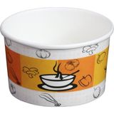 Orego Lüks Karton Çorba Kasesi 16 Oz 50 Adet