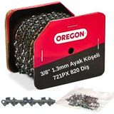 Oregon 3/8'' 1,3Mm Ayak Köşeli 72Lpx 820 Diş Top Testere Zinciri
