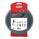 Oregon biçme ipi Flexiblade, 2,65 mm x 47 M, 111081E | Yüksek çimen, yabani otlar, çim ve yoğun bitki örtüsü için, sağlam profesyonel naylon iplik, çoğu çim biçme makinesi için