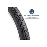 örel bisiklet 20x1.75 5mm Zırhlı patlamaz Lastik seti ön arka iç dış