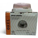 Orel Tavan Yelken Glop Armatür Yaprak 6lı Paket - 6500K - Beyaz İşık