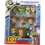 Oren Aksesuar Oren Toy Story 10'lu Figür Oyuncak Seti 5 Renkli Karakterler Hediyelik Çocuklar İçin
