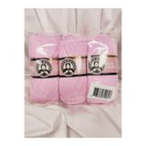 Ören Bayan LUX BABY Bebe Pembe El Örgü İpi Art NO:3010 - Nm:3.4 - 100gr. 340mt. (3 Adet) - Renk: 093