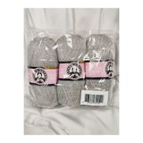 Ören Bayan LUX BABY Gümüş El Örgü İpi Art NO:3010 - Nm:3.4 - 100gr. 340mt. (3 Adet) - Renk: 010