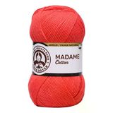 Ören Bayan Madame Cotton Örgü İpi - Nar Çiçeği - 1 Adet - ( Renk Kodu: 058)
