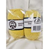 Ören Bayan Madame Cotton Sarı El Örgü Ipi Art No 3029 Nm 2.8 100GR. (2 Adet) (Amigurumi) - Renk: 006