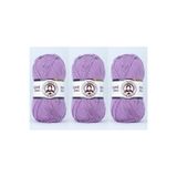 Ören Bayan Ören Madame Cotton El Örgü Ipliği 100 gr 3 Adet Renk 023 Eflatun