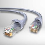 Oren Kablo 1m CAT6 UTP Network-Ağ-Ethernet Patch Kablosu LSZH 24 AWG (Gri)