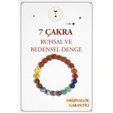 Orenda Design 7 Çakra Doğal Taş Bileklik (RUHSAL VE BEDENSEL DENGE) 1.kalite Doğal Taş