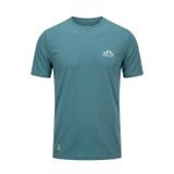 ORENDAHILL Erkek Spor Tişört Hızlı Kuruyan Esnek Regular Fit Basic Gym Activewear (TURKUAZ, XL)
