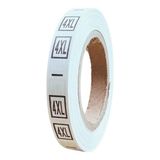 Örenler Plastik 1 cm Bez Beden Yaka Etiketi (500'LÜ Rulo) 4xl - -- - 10 mm - Bez Yaka Etiketi