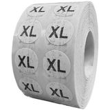 Örenler Plastik 15 Çap Beden Etiketi (2.500'LÜ Rulo) Xl - -- - 15 mm - Yapışkanlı