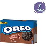 Oreo Bisküvi Çikolatalı 228GR - 3 Paket - 228 gr