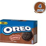 Oreo Bisküvi Çikolatalı 228GR - 4 Paket - 228 gr