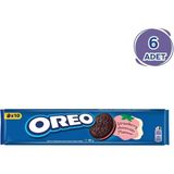 Oreo Bisküvi Çilekli 95GR - 6 Paket - 95 gr