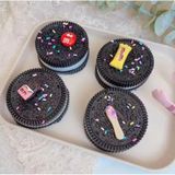 Oreo Squishy Dev Boy Yumuşak Jel Oreo Sukuşi Büyük Boy Taba Kedi Patisi Yeni Tarz Skuşi Çok Renkli