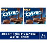 Oreo Sütlü Çikolata Kaplamalı Vanilyalı Bisküvi 246 gr - 2 Adet - 154 gr
