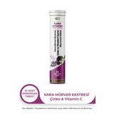 ORFARMA Kara Mürver Ekstresi&Çinko Efervesan(Suda Eriyen) 24 Tablet