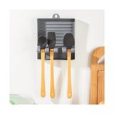 Org-85 Kaşık ve Kapak Tutucu - Kapak Standı Kaşık Kepçe Altlığı Düzenleyici Organizer - - -- - Option-1