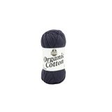 Organic Cotton Örgü İpi Antrasit%100 Organik Pamuk 50g 125m (75429)