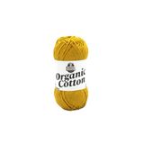 Organic Cotton Örgü İpi Bal Sarısı%100 Organik Pamuk 50g 125m (72297)