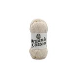 Organic Cotton Örgü İpi Bej%100 Organik Pamuk 50g 125m (71089)