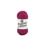 Organic Cotton Örgü İpi Çilek Pembesi%100 Organik Pamuk 50g 125m (73438)