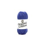 Organic Cotton Örgü İpi Kraliyet Mavisi%100 Organik Pamuk 50g 125m (75428)